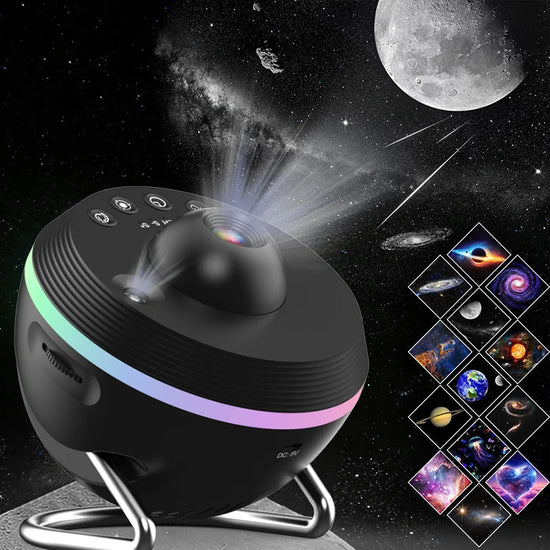 Newest Meteor 13 in 1 Ultra Clear Rotating Galaxy Projector