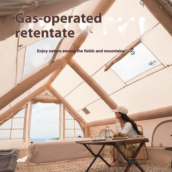 Inflatable Luxury Tent With Stove Plug