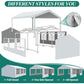 Sturdy 20x20 Outdoor Party Tent with Sandbags for Weddings, Events, and Garden Parties