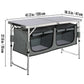 Outdoor Kitchen Table Cabinet Foldable