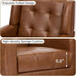 Modern Accent Chair, with Solid Wood Frame & Soft Cushion