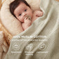 Cotton Muslin Blanket King Size for Bed 4Layer Breathable and Lightweight