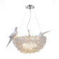 Modern Bird Nest Chandelier LED Ceiling Light