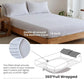 3/4 Pcs 100% Bed Linen Sheet Set Embroidery Washed Natural French Flax Soft Breathable Comforter Sheets Sets