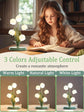 Green Flower Lamp, 3-Color Mode Table Lamp
