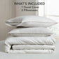 Linen Duvet Cover Set French Linen Cotton Blend Natural Flax