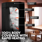Portable Sauna and Cold Plunge Combo, 9 Heat Levels, Remote Control