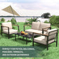 4-Piece Outdoor Patio Set With Washable Cushions,