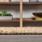 Hand Woven Chunky Jute Natural Indoor Area Rug, 3x5,