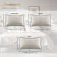 100% Linen Pillowcases 20 x 36 Inches - Natural Washed Flax Pillowcase - Breathable Bedding King Pillow Cases Set of 2,