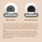 Self-Cleaning Cat Litter Box App Control, ONLY Supports 2.4G WiFi w/Litter Mat