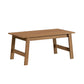 Simple Walnut Rectangle Wood Coffee Table