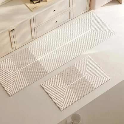 Super Absorbent Kitchen , Bath, Entry Floor Mat Long Washable