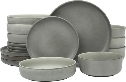 16-Piece Stoneware Dinnerware Set for 4