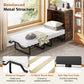 Cot Size Murphy Bed with Storage Rolling