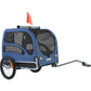 100lbs Pet Cart Bicycle Trailer Easy store