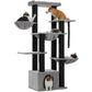 Multi-Level Cat Tree with Scratching Posts, Cozy Condo,