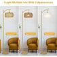 Arc Floor Lamp, LED Gold Standing Lamp with Remote, 3 Color Temps & Dimming,