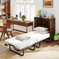 Cot Size Murphy Bed with Storage Rolling