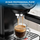 Espresso Machine with Steam Frother, Compact Coffee Maker for Cappuccino and Latte