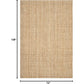 Natural Fiber Collection Area Rug - 6&