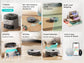 Robot Vacuum and Mop, 20000Pa Suction, Anti-Tangle Brushes, Dual Spinning Mop,
