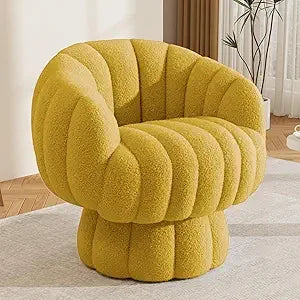 Modern 360 Degree Swivel Accent Sofa Chair Set of 2,Velvet Fabric