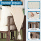 7-Piece Wicker Outdoor Patio Sectional Sofa Set with Cushions