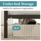 Canopy Bed Frame, 4-Poster,  Easy Assembly