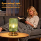 Rechargeable Touch Dimmable Cordless Table Lamp, Green Glass