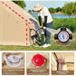 Inflatable tent camping for 1-6 people, hand pump inflation large tent, with skylight and chimney