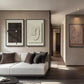3D Textured Abstract Wall Art Set, 3-Piece Modern Geometric 24x36 Inches