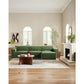 L-Shape Sectional Sofa with Ottoman,