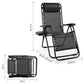Zero Gravity Set of 2 Portable Recliner Outdoor Adjustable Pillow