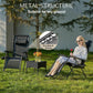 Zero Gravity Set of 2 Portable Recliner Outdoor Adjustable Pillow