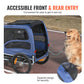 100lbs Pet Cart Bicycle Trailer Easy store