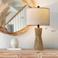 22.5" Table Lamps  Set of 2 Natural