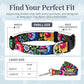 Easy Click Buckle Dog Collar with Leash Set, Durable Comfortable for All Sizes, Secure Fit