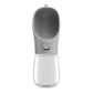 Portable Leakproof Dog Water Bottle, Outdoor Travel Bowl for Dogs Cats