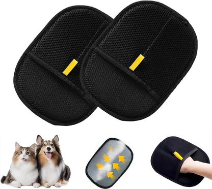 Pet Grooming Gloves Deshedding Pet Hair Remover