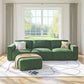 L-Shape Sectional Sofa with Ottoman,
