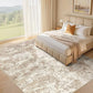 9x12 Abstract Washable Non-Slip Rug - Soft Foldable Low Pile