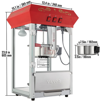 Electric Popcorn Maker Commercial Popper Machine