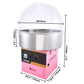 Electric Cotton Candy Machine Commercial Floss Maker w/ Stainless Steel Bowl