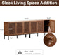 Set of 2 or 3 Accent Storage Cabinet with Doors