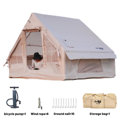 Inflatable Luxury Tent With Stove Plug