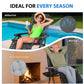 Zero Gravity Cushioned Lounge Chair Outdoor Folding