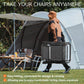 Zero Gravity Set of 2 Portable Recliner Outdoor Adjustable Pillow
