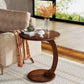 Round Side Table, Mid-Century