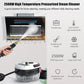 1500W Portable Handheld Steam Cleaner High Temperature Pressurized Steam Cleaning Machine with Brush Heads for Furniture Car